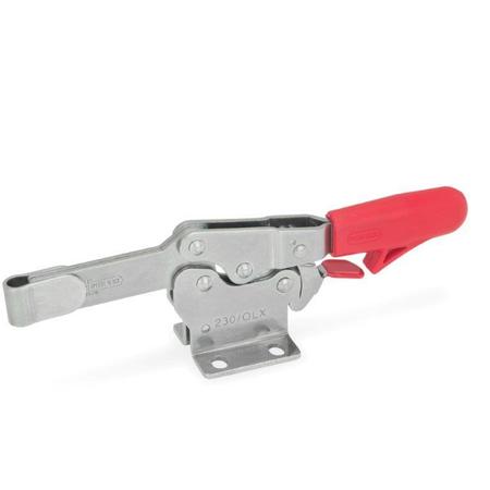 J.W. WINCO GN820.3-75-OL-NI Horizontal Toggle Clamp 820.3-75-OL-NI